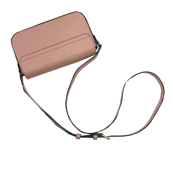 GUCCI Pink Leather Shoulder Bag - Picture 13 of 14